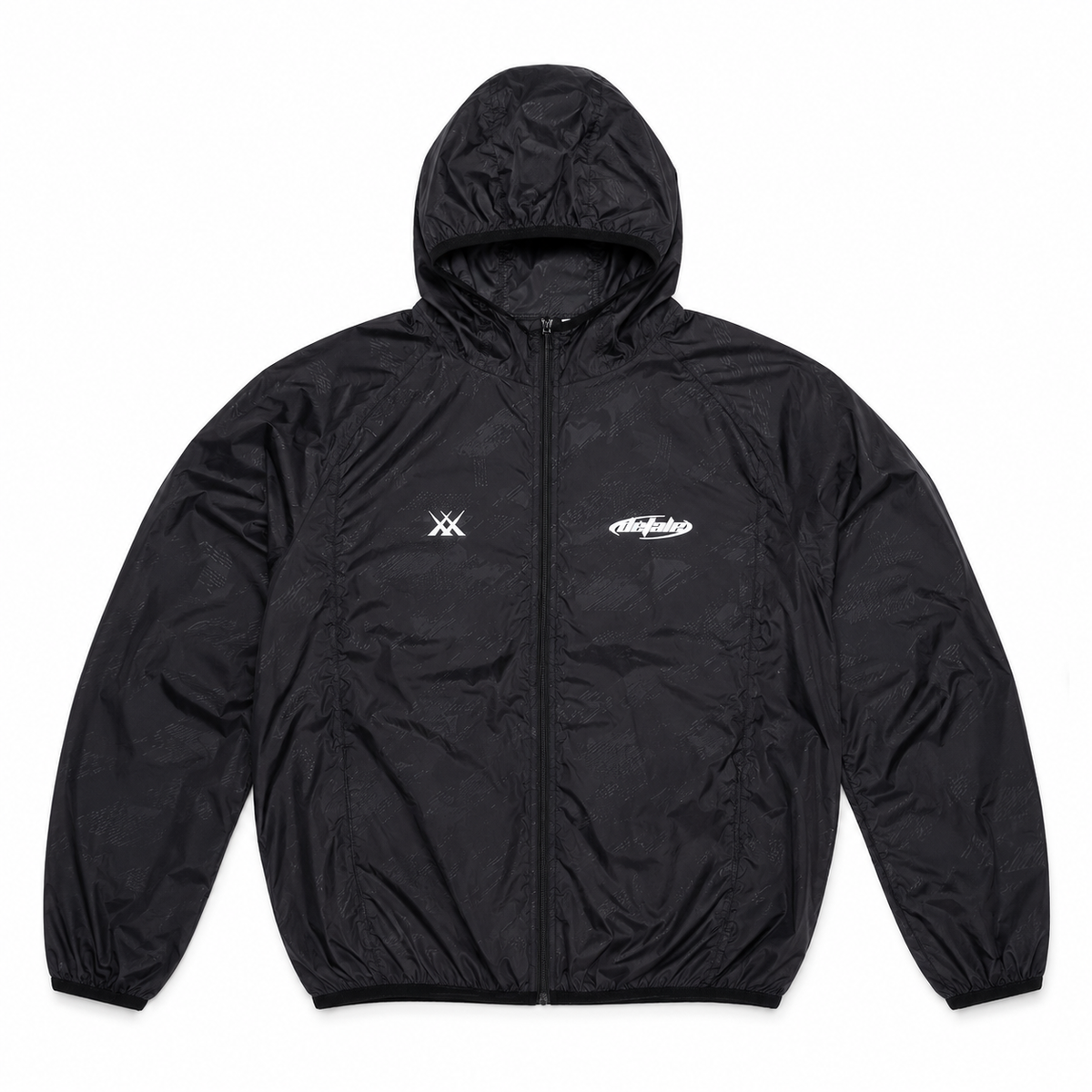 Core Grid Windbreaker *Black*