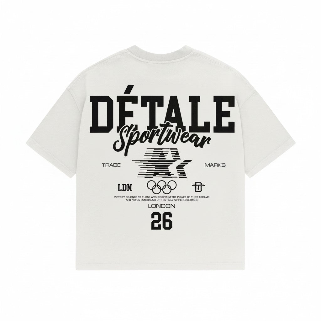 DeTale Sport T-Shirt *Off-white*